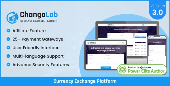 ChangaLab V3.0 - Currency Exchange Platform