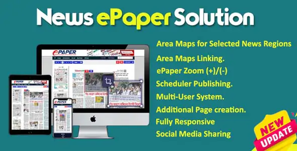 ePaper CMS For Your online ePaper or eMagazine