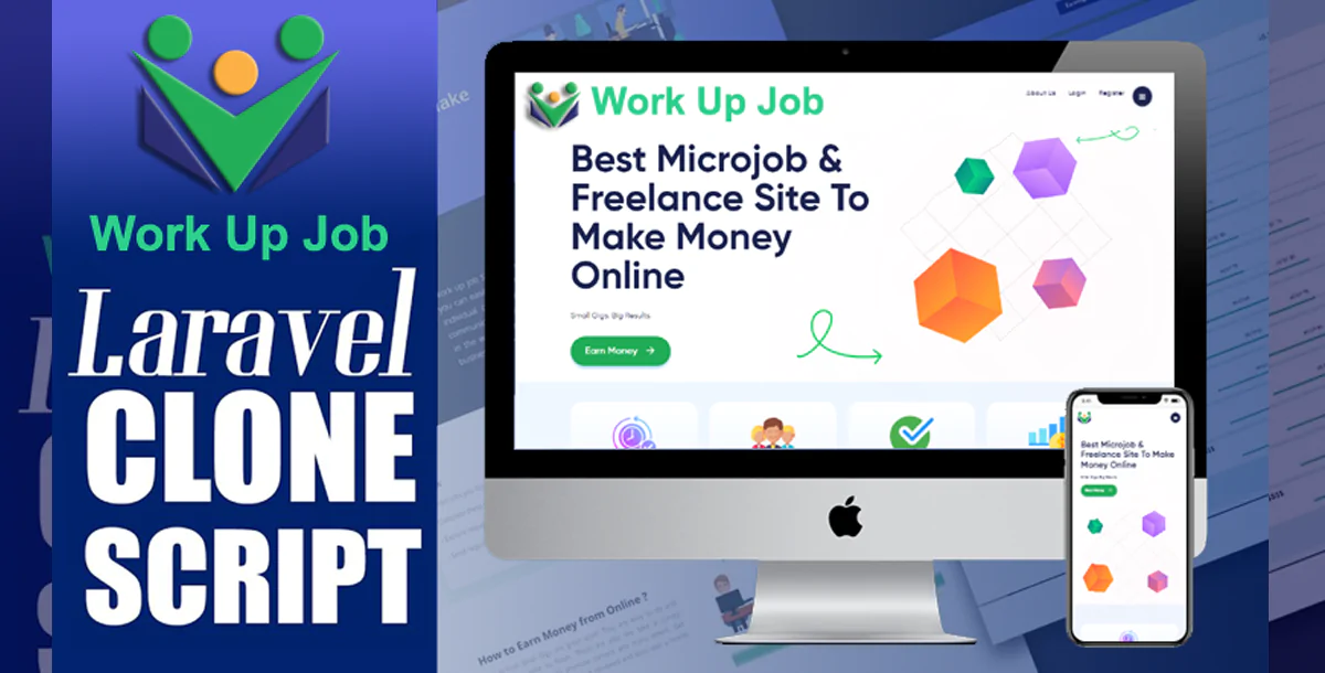 WorkUpJob Clone Laravel PHP Script