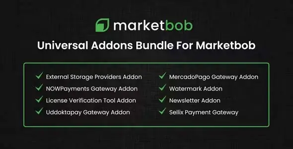 Universal Addons Bundle For Marketbob Nulled